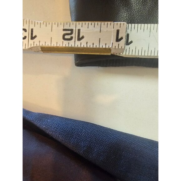 Madden NYC Faux Leather Cargo Jogger Size Small Pull on Black - Picture 4 of 7